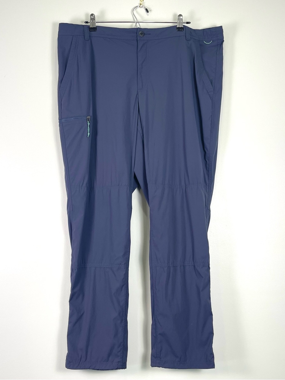 REI CO-OP Women's Navy Blue Nylon Pants Elastic Drawstring Waist Stretch Sz. 20W